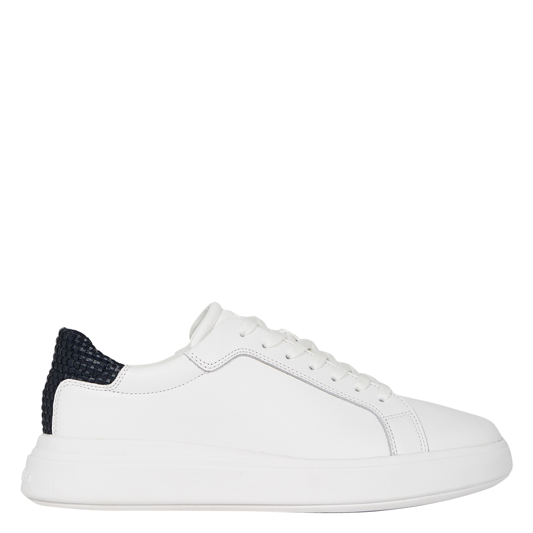 Baskets basses en cuir| Blanc