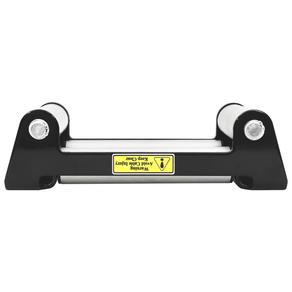vidaXL 4-weg lierkabelgeleider, staal, 8000-13000 lb