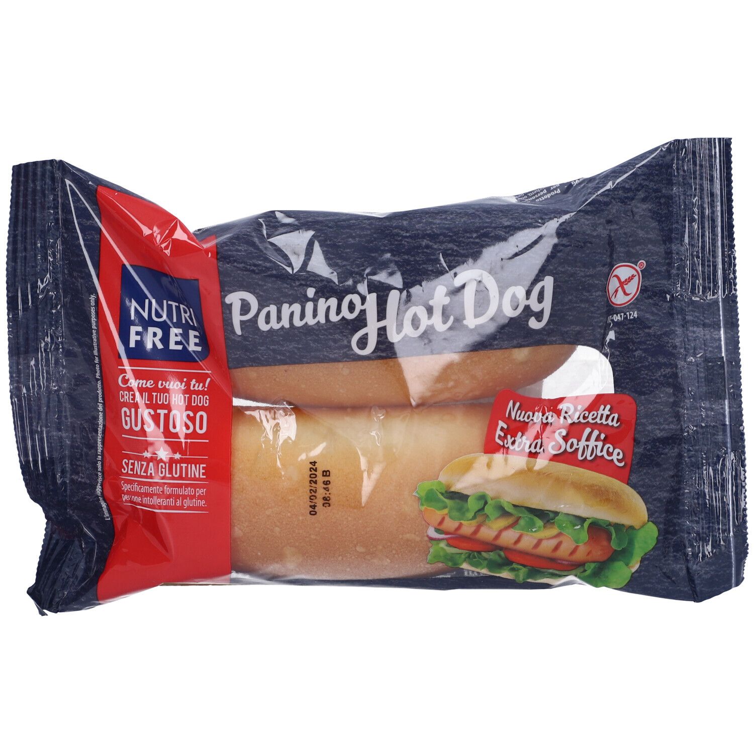 Nutri Free Panino Hot Dog Brötchen glutenfrei