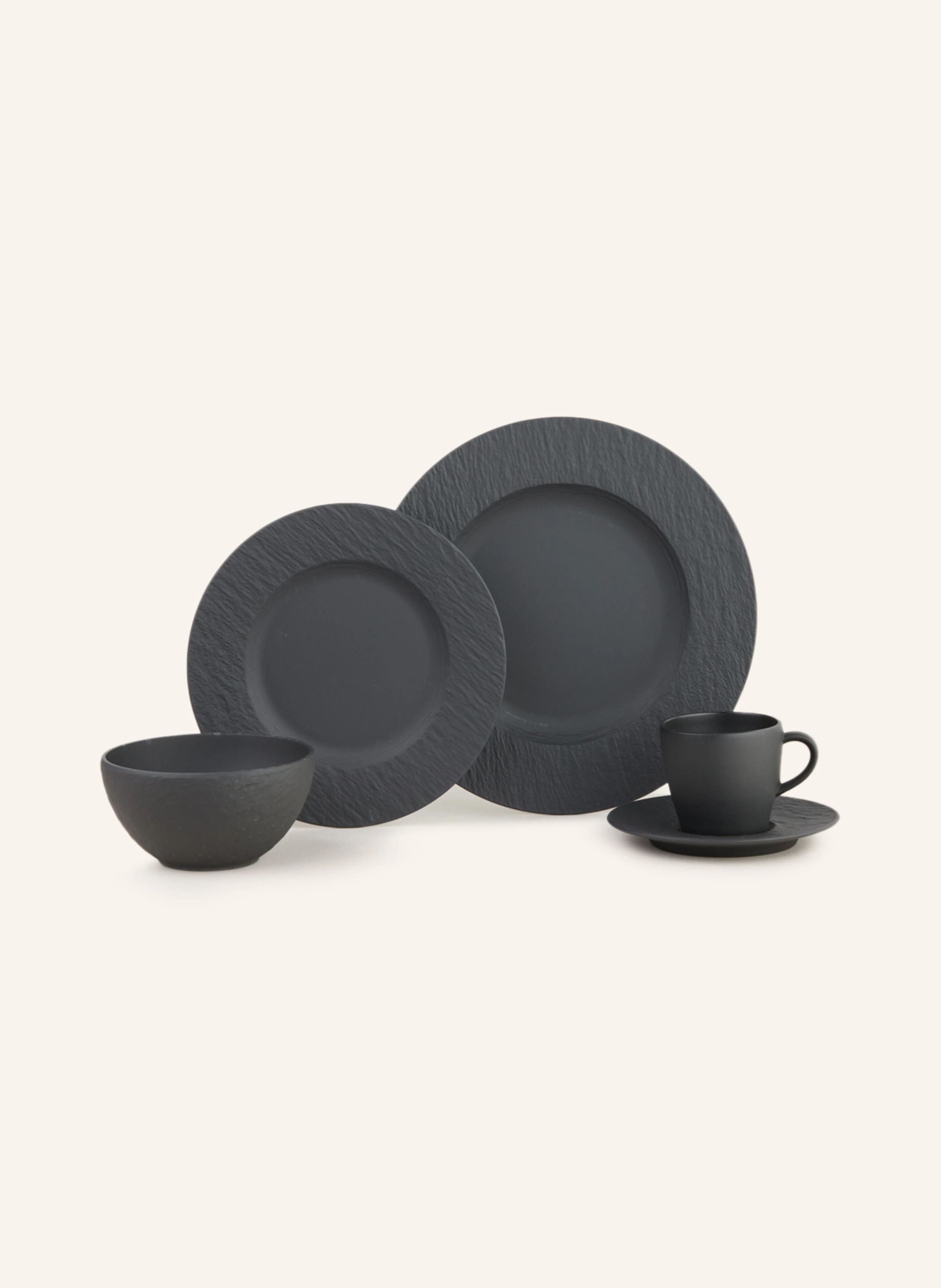 Villeroy & Boch 20-tlg. Geschirrset MANUFACTURE ROCK