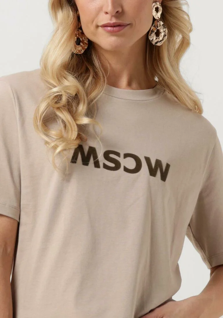 MOSCOW taupe moscow t-shirt 47-04-gonevelvet