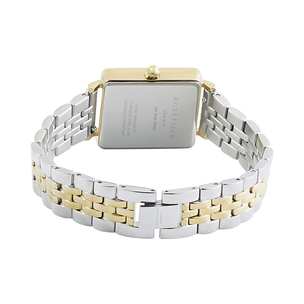 Montre Rosefield The Boxy Blanc