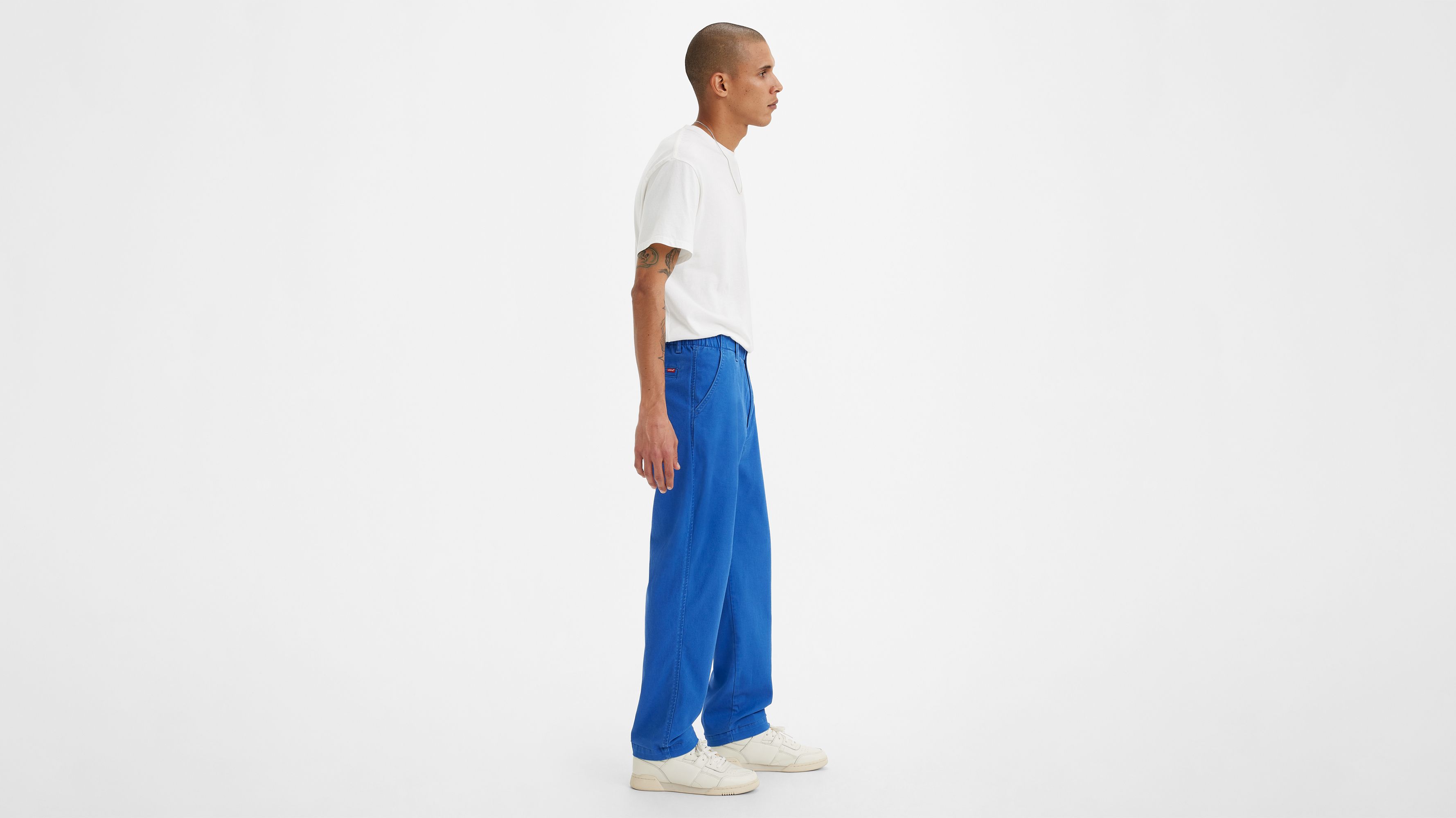 Pantalon fuselé XX Chino EZ (grandes tailles) - Deja Vu Blue - Bleu