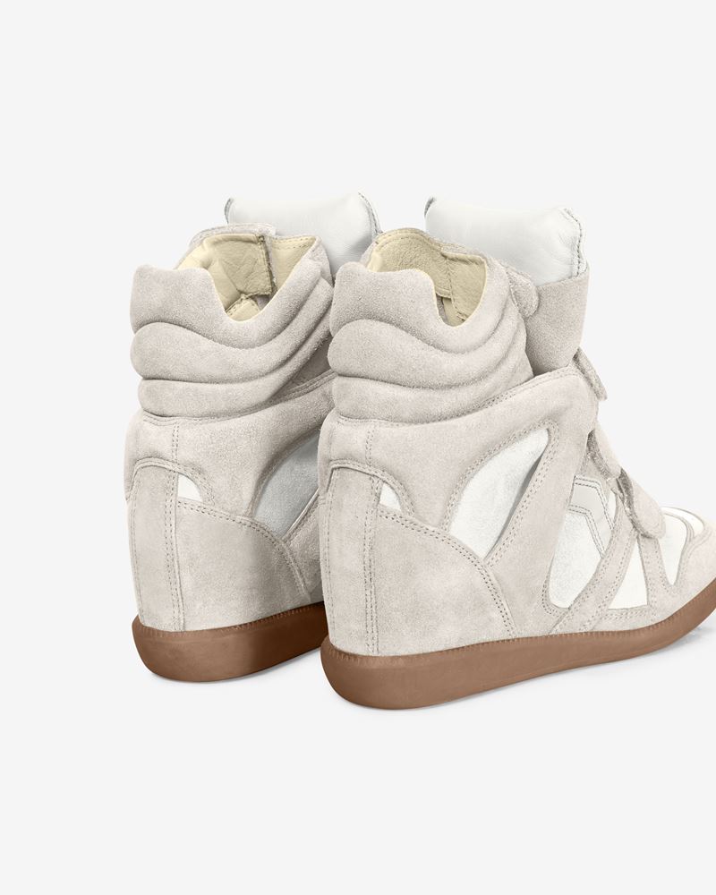BASKETS EN CUIR VELOURS BEKETT