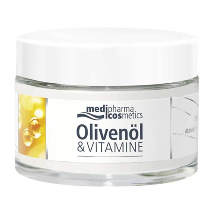 Olivenöl & Vitamine vitalisierende Aufbaupflege mit LSF 6, 50 ml
