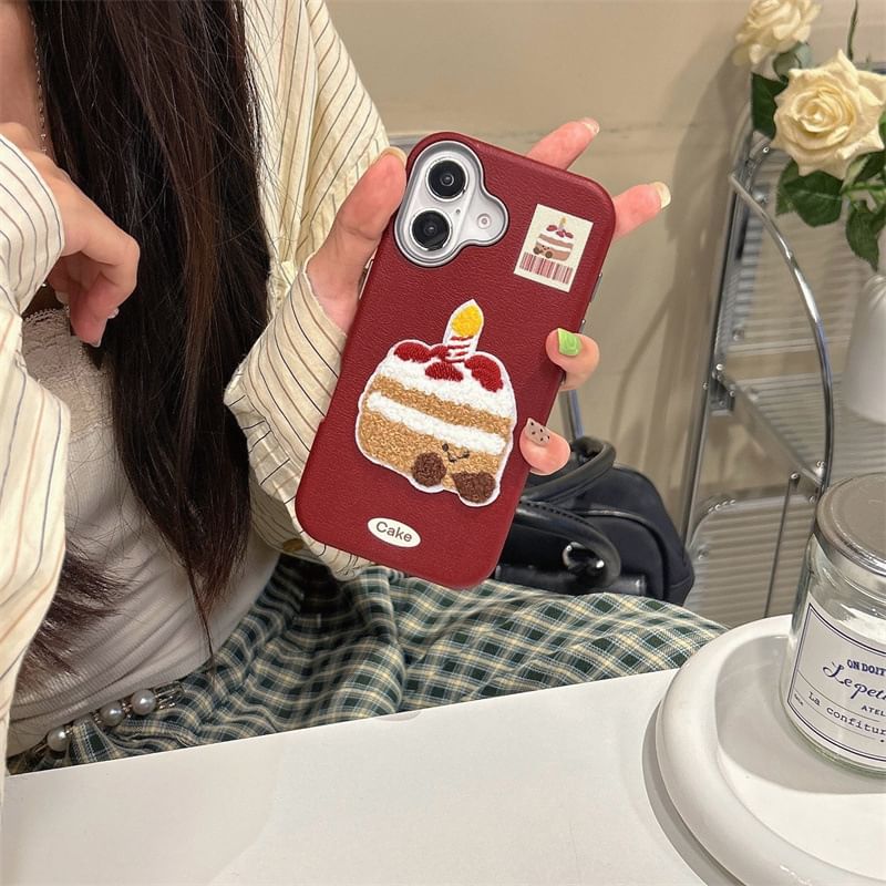 VanDi - Geborduurd telefoonhoesje - iPhone 16 Pro Max / 16 Pro / 16 Plus / 16 / 15 Pro Max / 15 Pro / 15 Plus / 15 / 14 Pro Max / 14 Pro / 14 Plus / 14 / 13 Pro Max / 13 Pro / 13 / 13 Mini