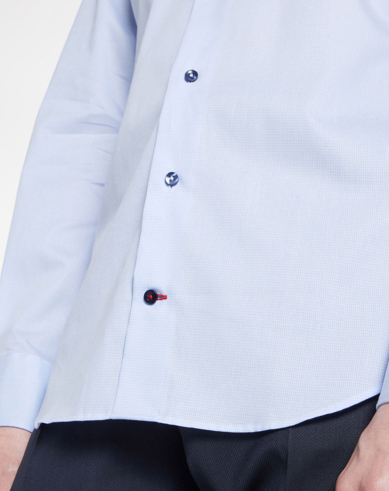 Tommy Hilfiger Chemise regular fit Twill bleu clair