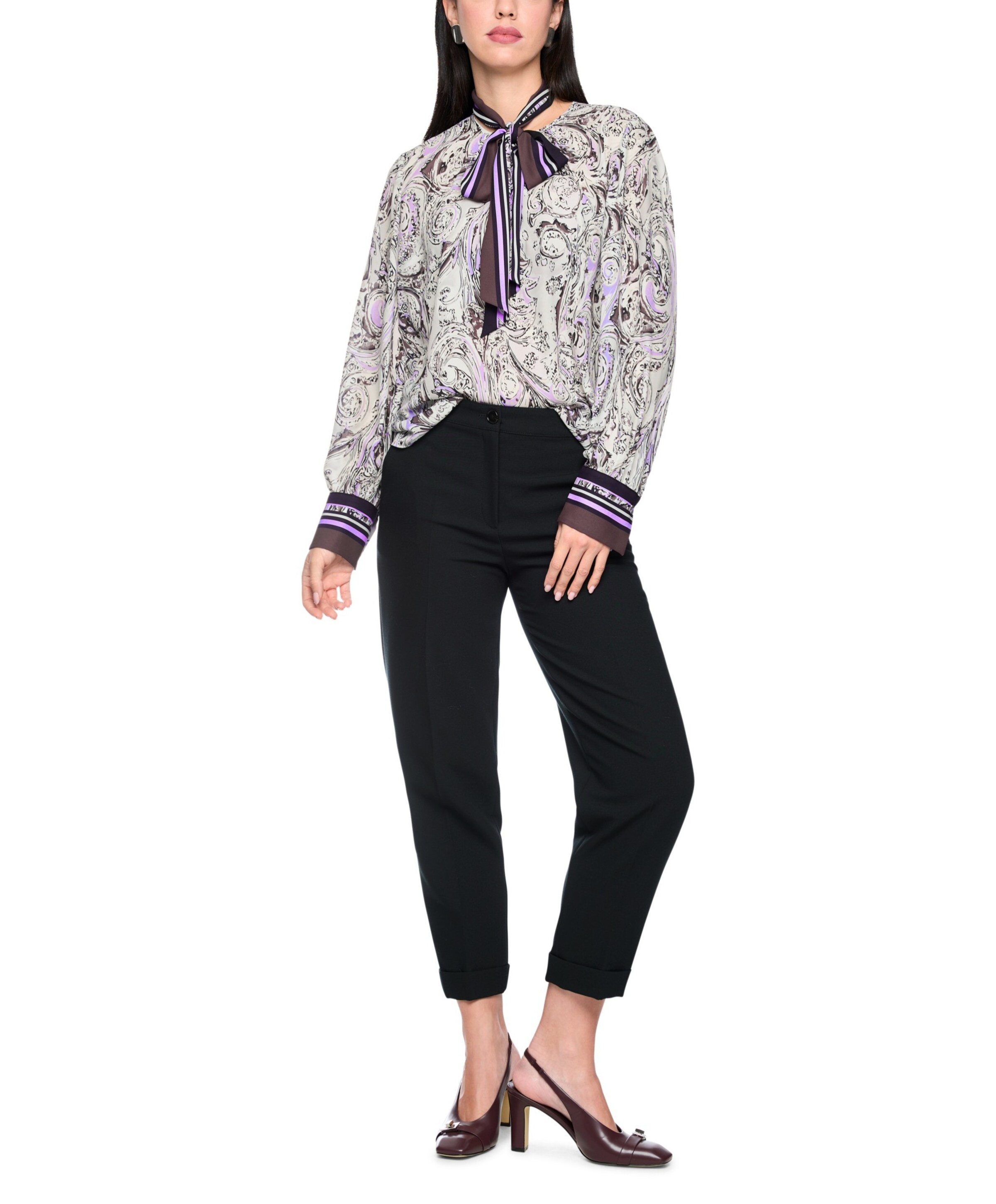 Marc Cain Dames blouse paars