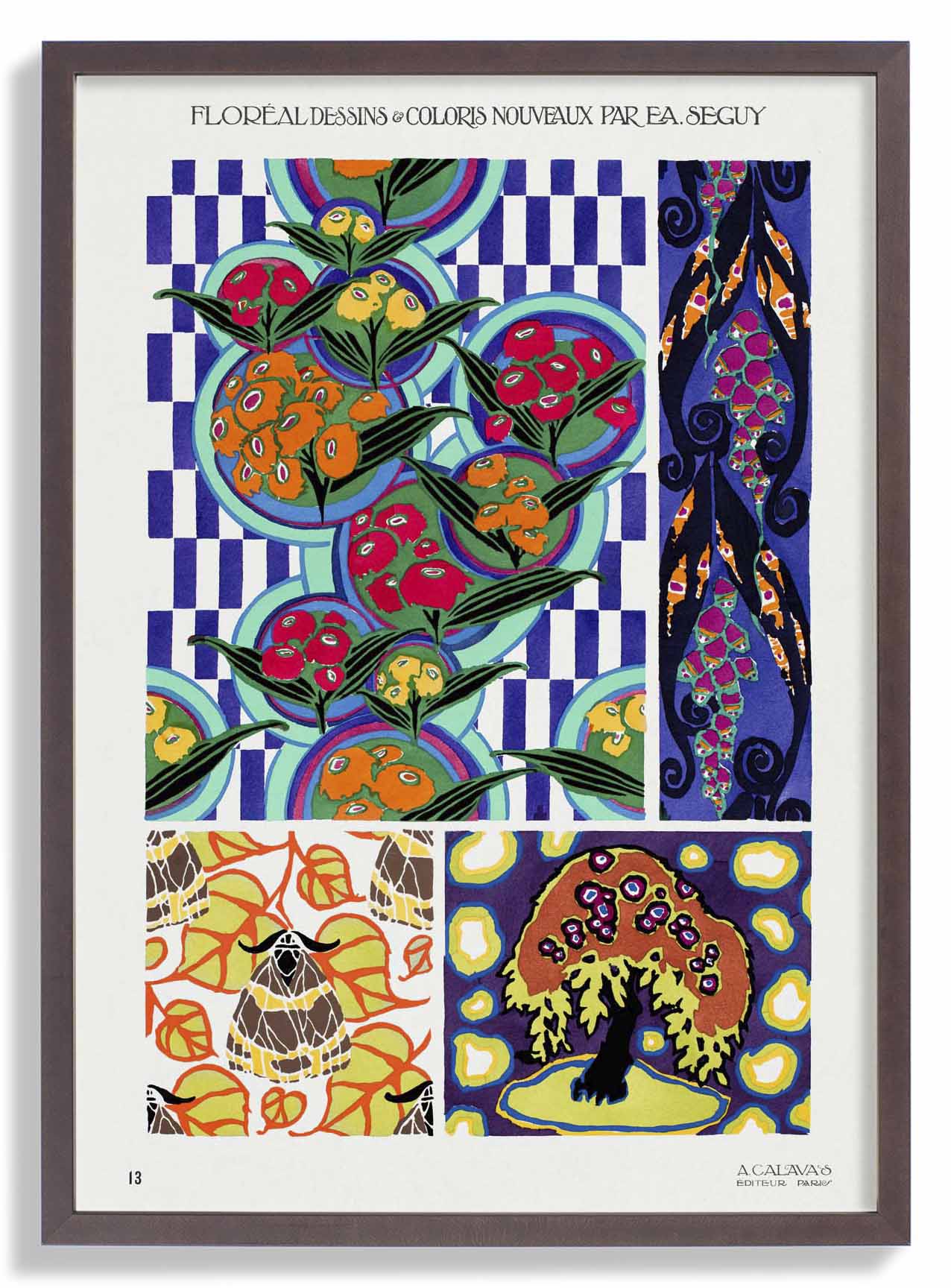 Floréal Dessins Coloris Nouveau Nr 13 von E.A. Séguy
