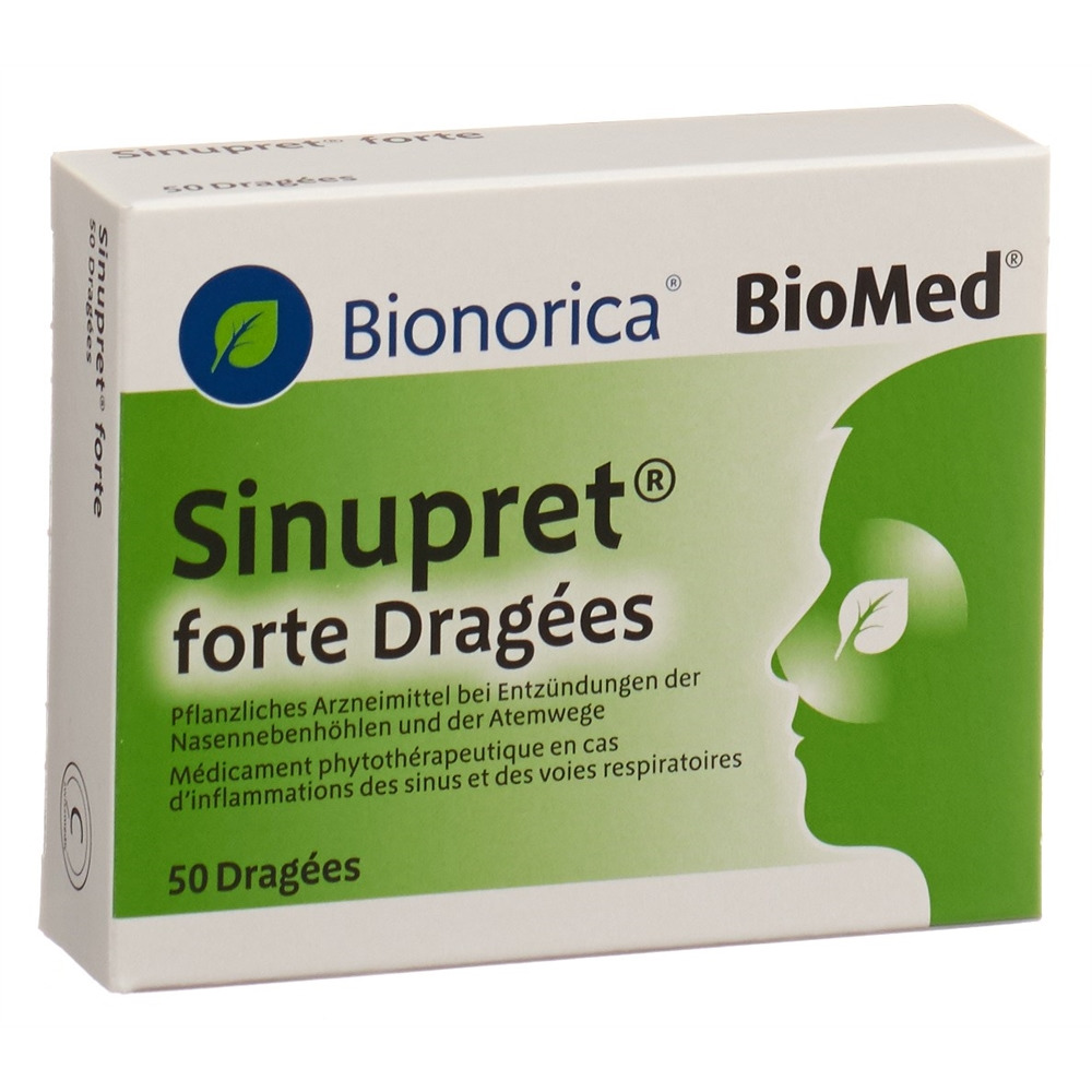 SINUPRET forte Drag Blist 50 Stk
