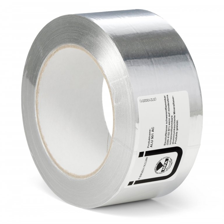 Aluminiumklebeband nach DIN4102-B1