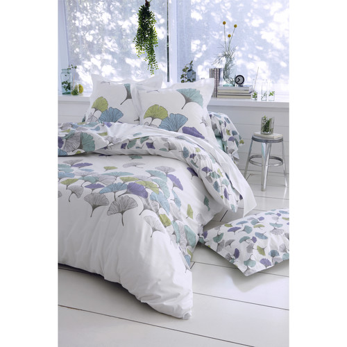 Tradilinge - GINKGO PERCALE - Blanc