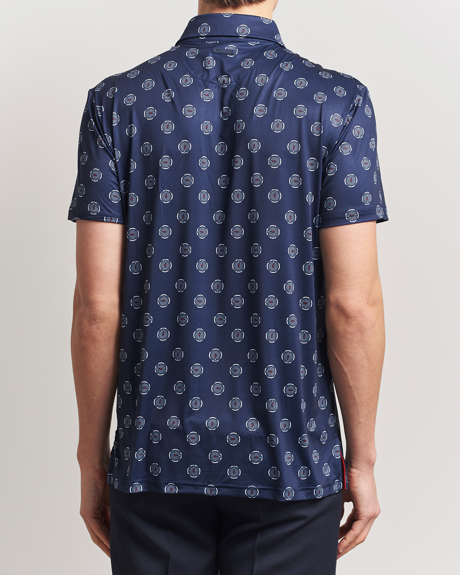 RLX Ralph Lauren Airflow Active Polo Mini G Golfball/Refined Navy