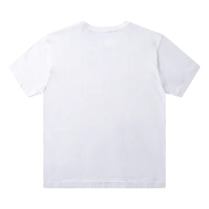Edmmond Studios T-shirt Duck Patch Coton Bio | Blanc