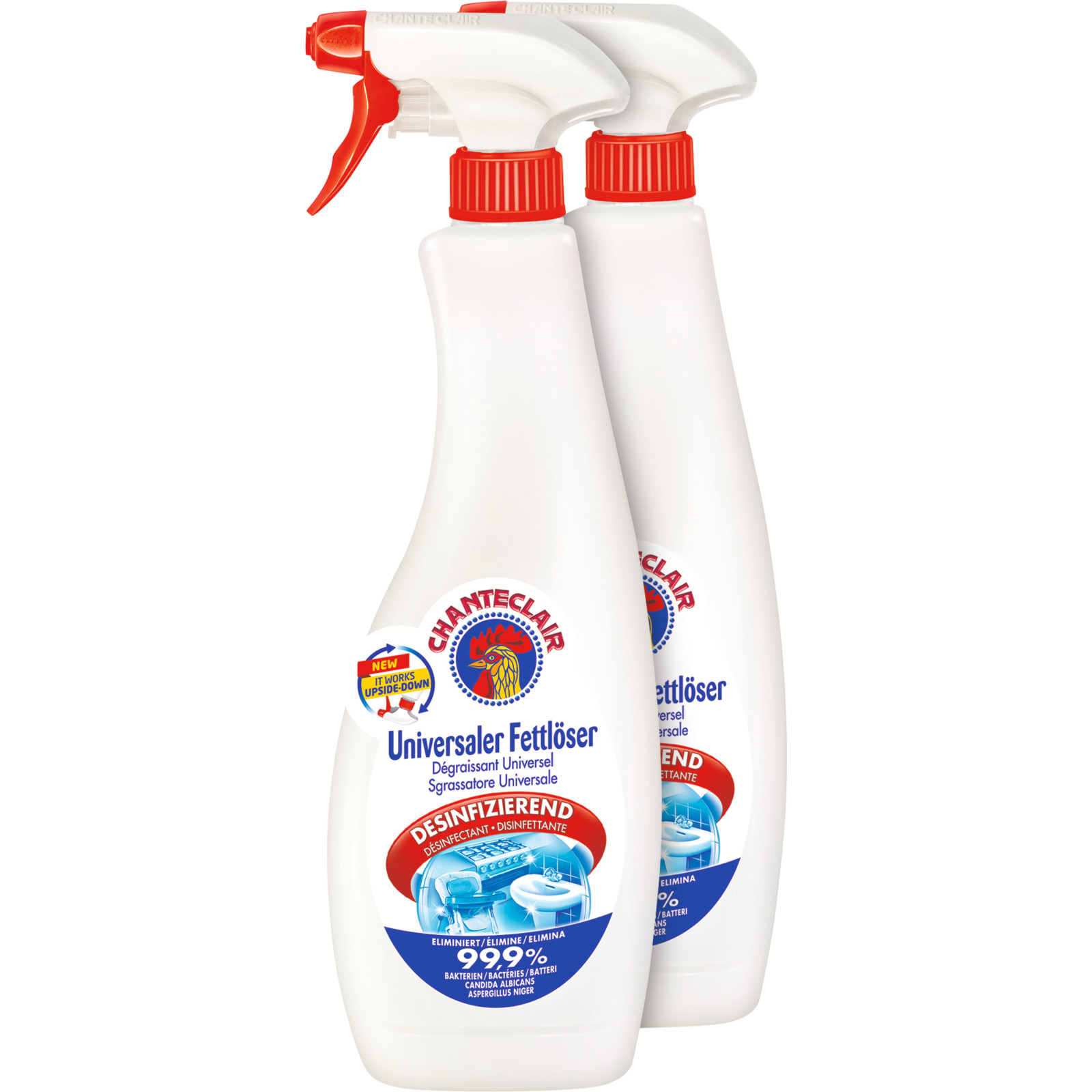 Chanteclair Fettlöser desinfizierend 2 x 625 ml