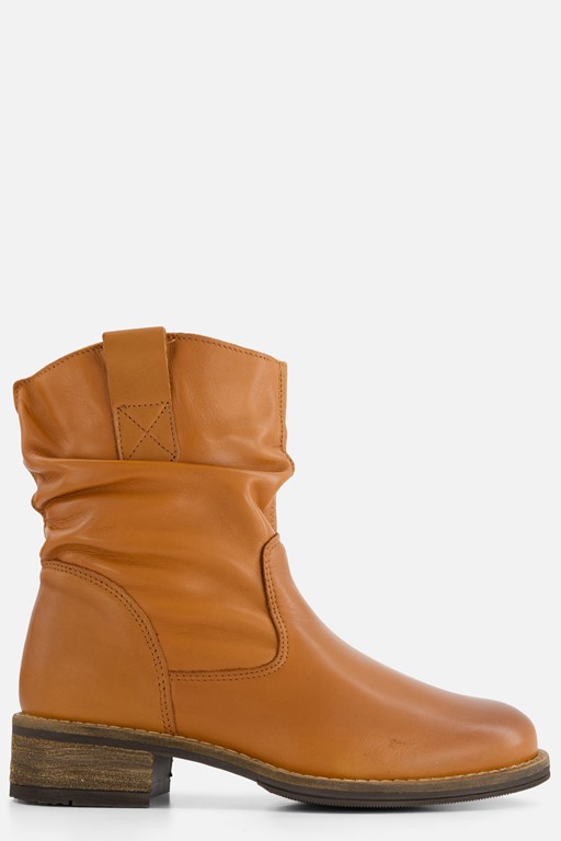 Cellini Enkellaarsjes cognac Leer