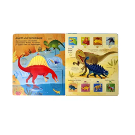 DK Verlag Aufgeklappt und viel entdeckt! Bei den Dinosauriern