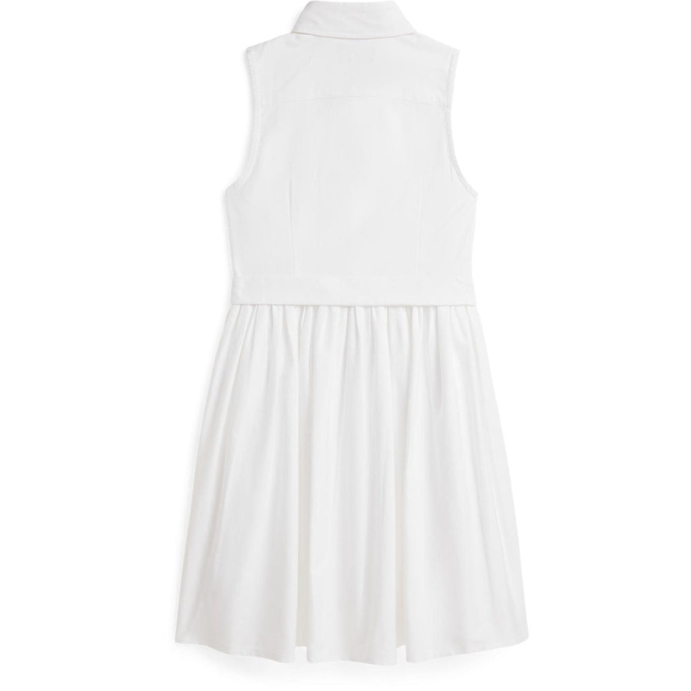 Køb Polo Ralph Lauren Bsr White Girl Day Kjole