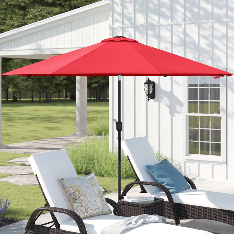 Yolanda 108'' Lighted Market Umbrella