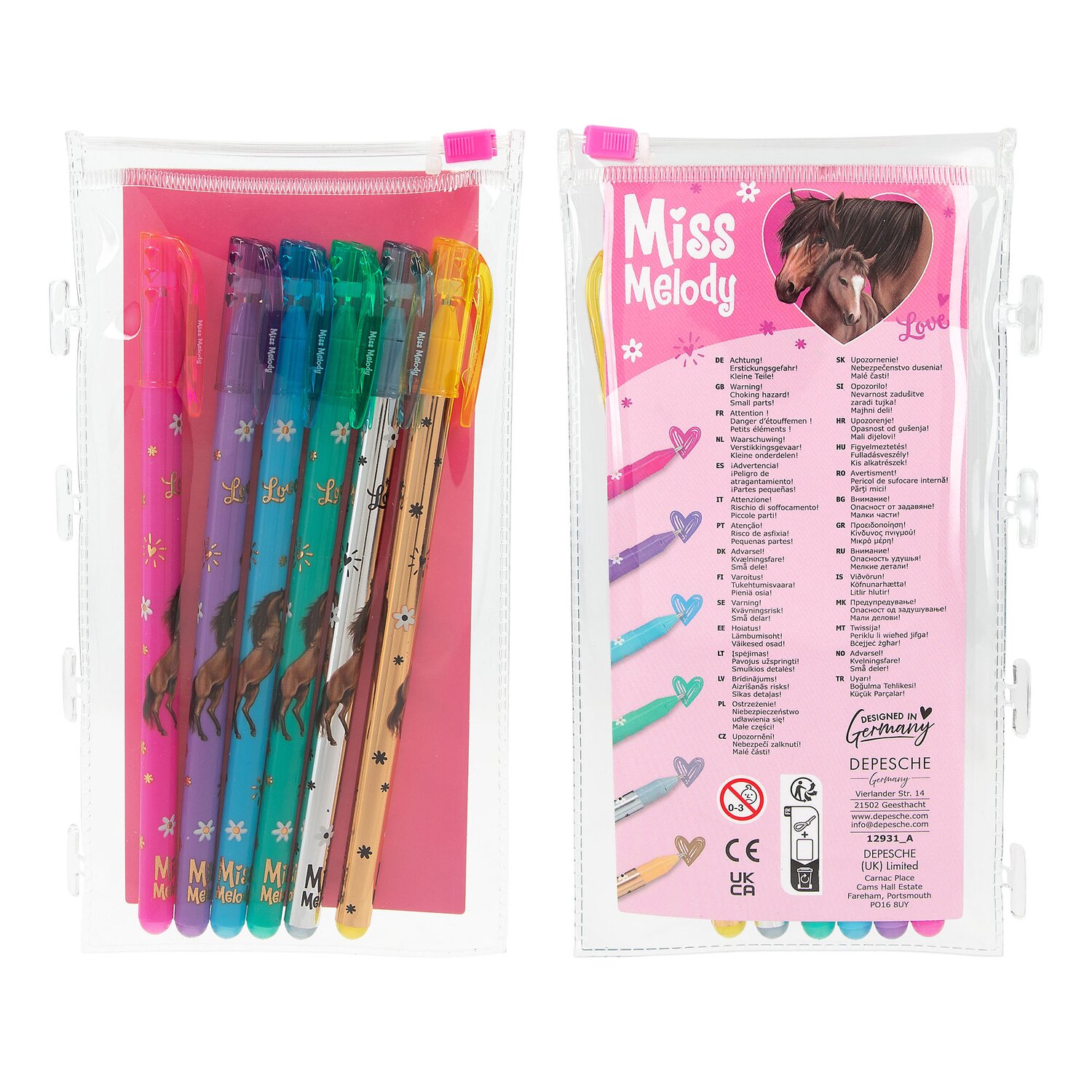 Miss Melody Glitzernder Mal-Spaß -