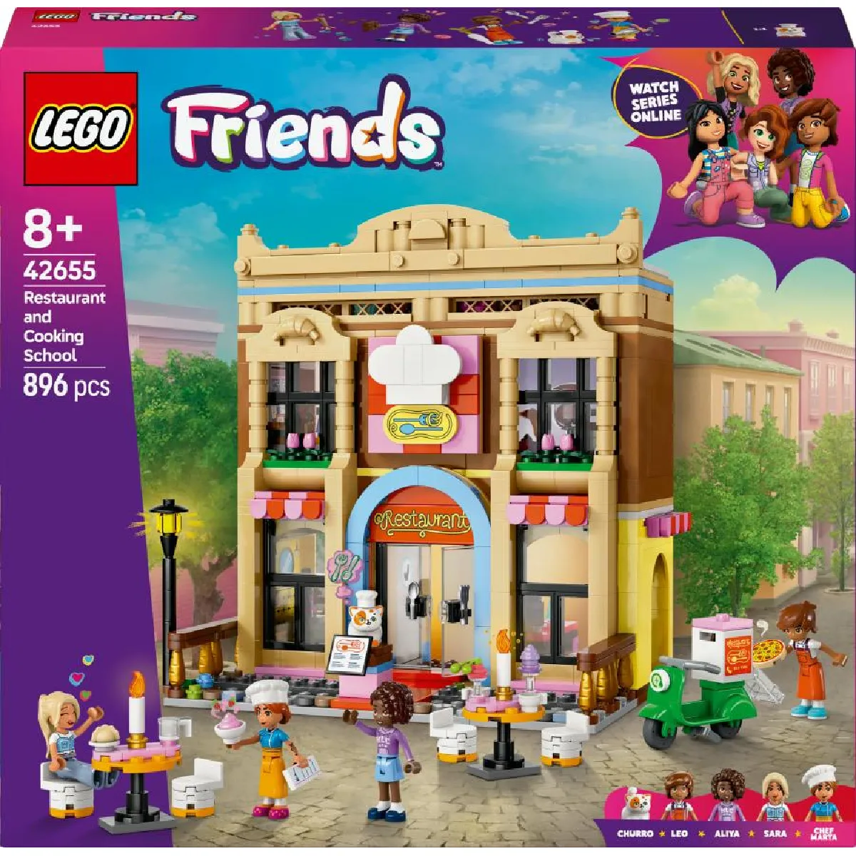 LEGO 42655 Restaurant et école cuisine