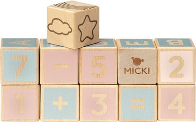 Micki Bokstavklosser 36 Stk