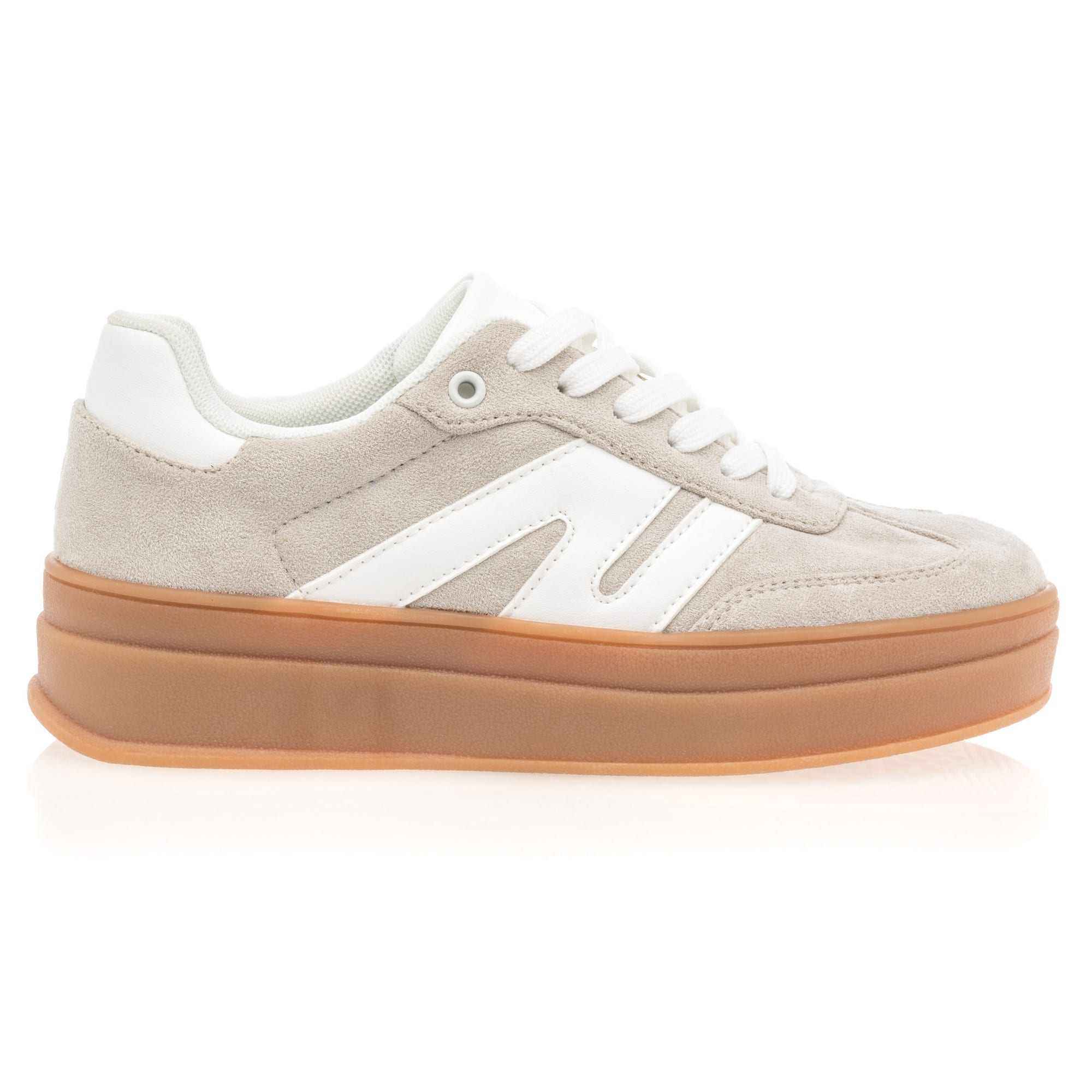 Baskets basses Femme beige