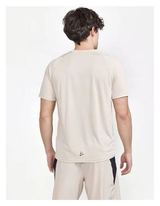 Maillot manches courtes Craft Core Essence Bi-Blend Beige