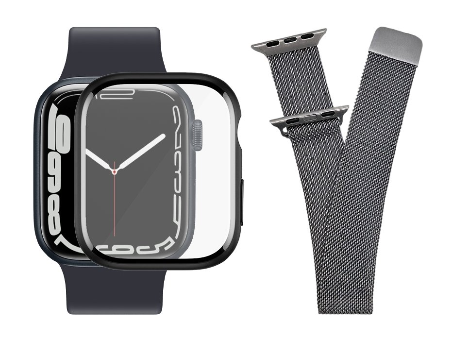 Stainless Steel Smartwatch Band & Screen Protector | PanzerGlass™