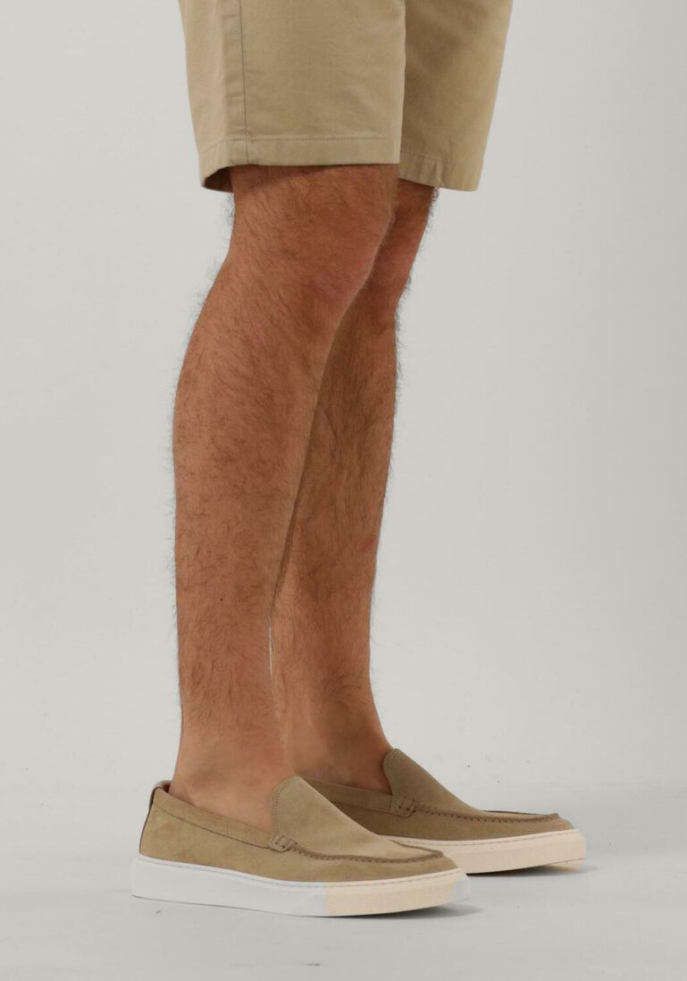 WOOLRICH beige woolrich loafers boat slip on heren
