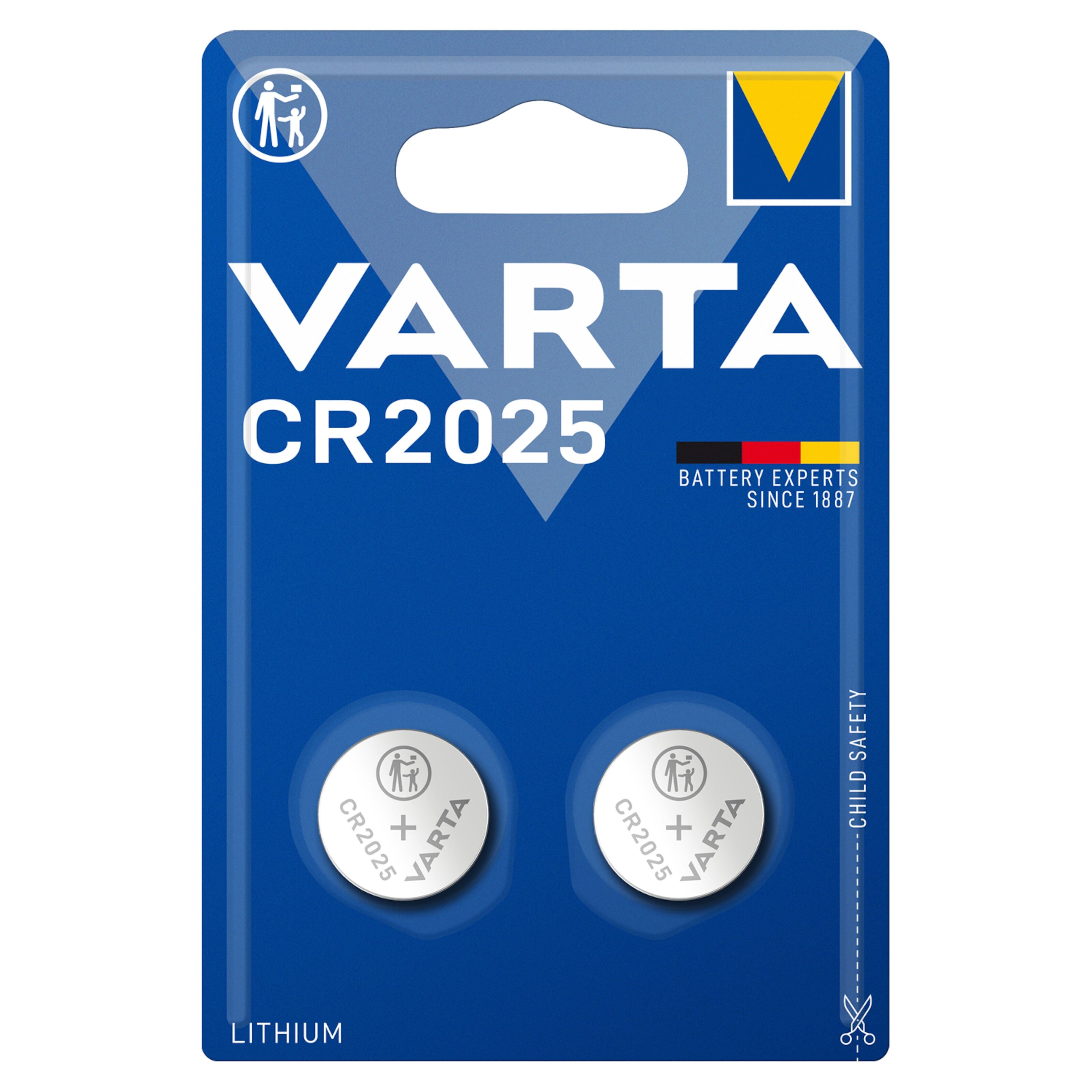 Varta Litiumbatteri CR2025 2-pk.