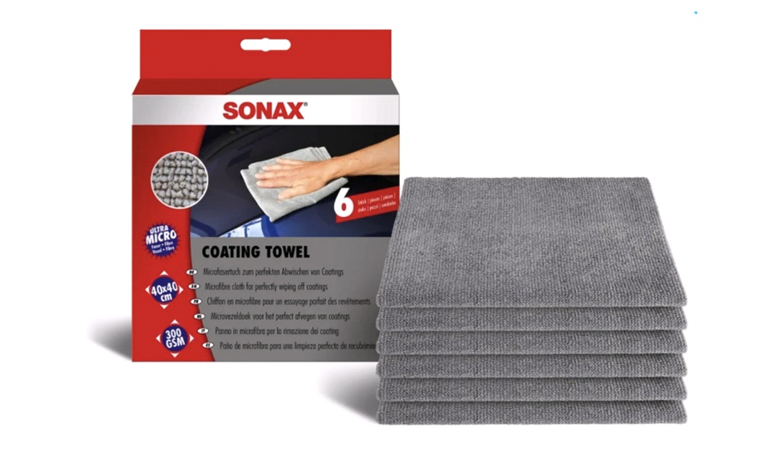 SONAX Coating Towel 6 stk.