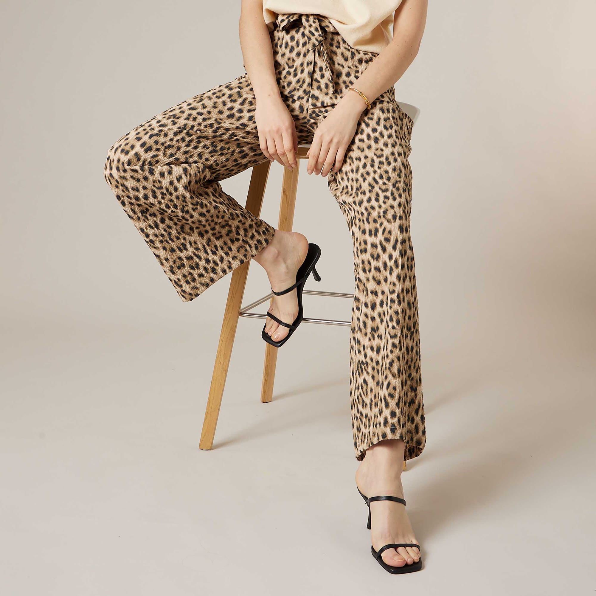 Pantalon Femme beige