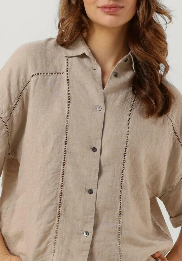 KNIT-TED zand knit-ted blouse kate