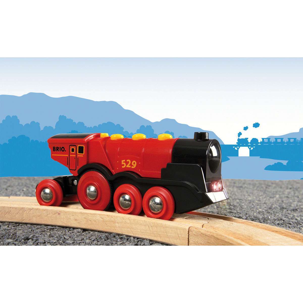 BRIO Spiel Rote Lola Batterielok