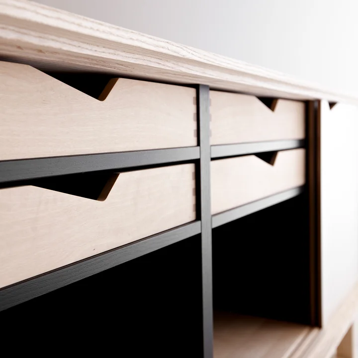 Andersen Furniture - Tablett für S1 Sideboard, Eiche geseift