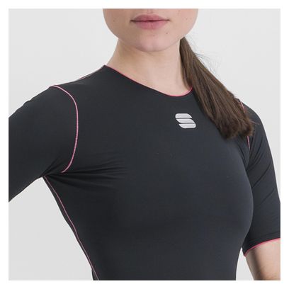 Baselayer Manches Courtes Femme Sportful Midweight Noir