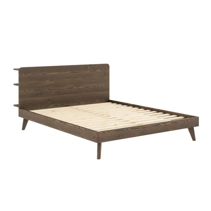 Karup Design - Retreat Bettgestell 160 x 200 cm, carobbraun