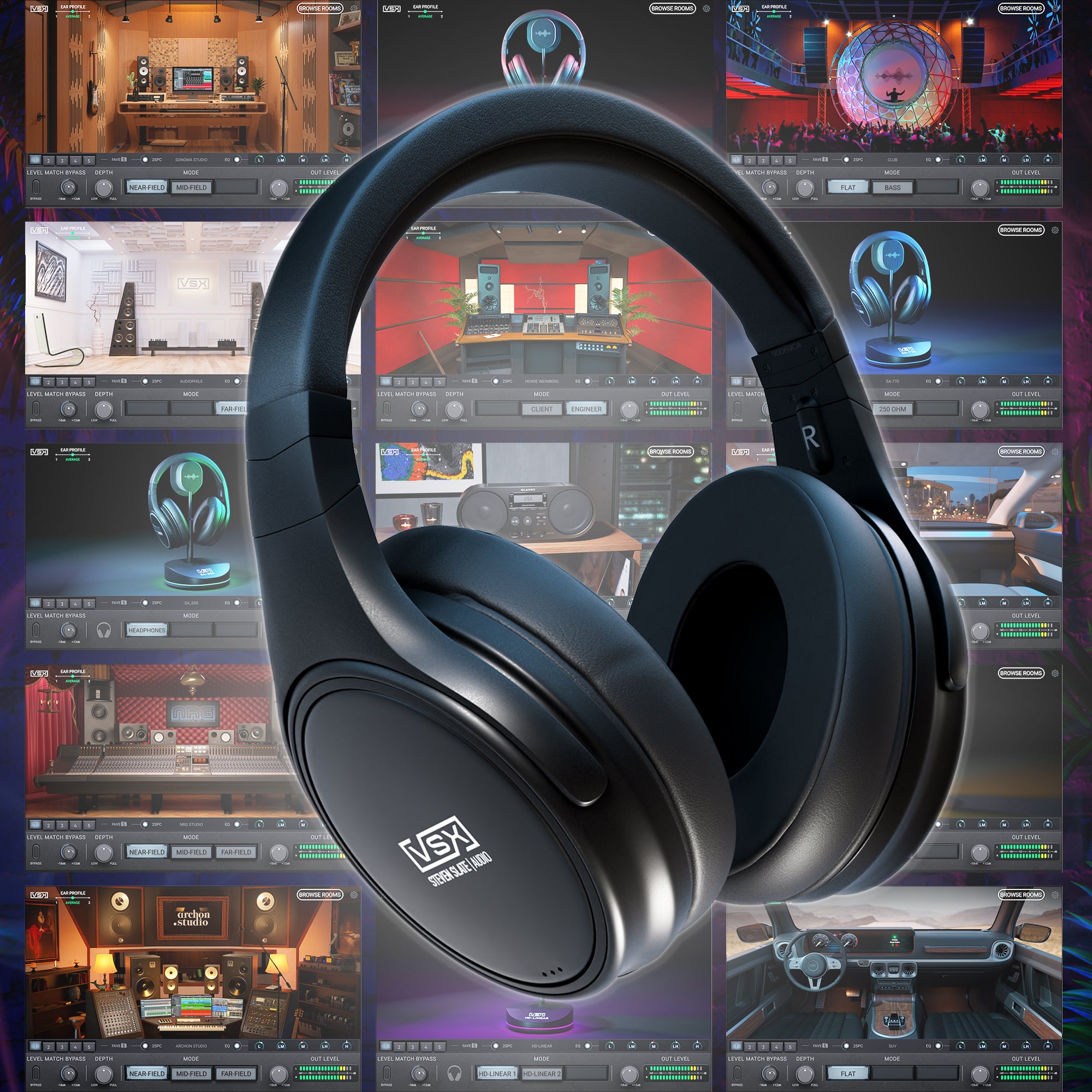 Steven Slate Audio VSX Modeling Headphones - Essentials Edition