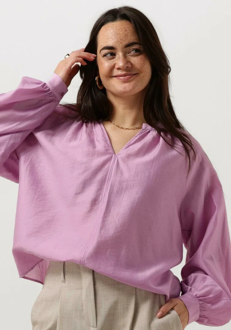 MSCH COPENHAGEN paarse msch copenhagen blouse mschvarsha romina top