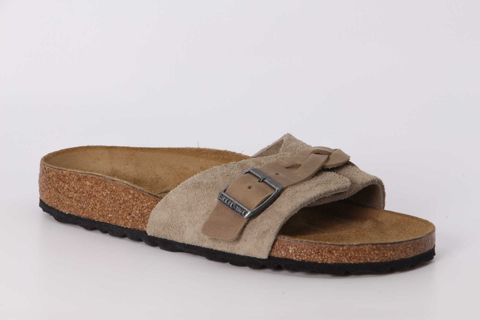 Birkenstock Oita Braided schmal taupe
