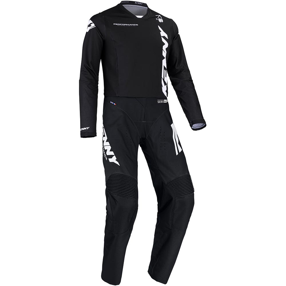 Kenny - Maillot Performance Solid Noir / Blanc