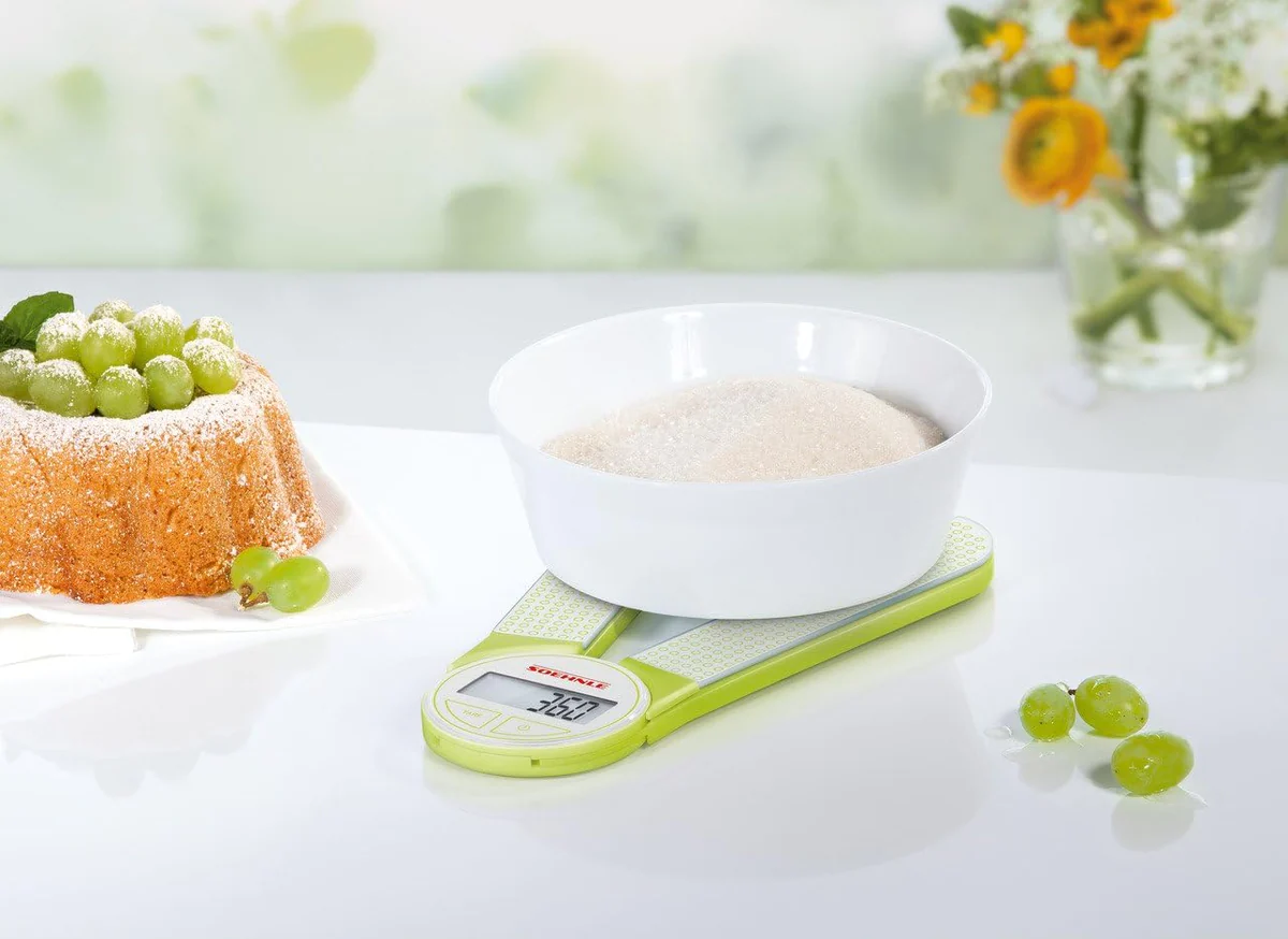 Balance de cuisine électronique pliable avec fonction Tare jusqu'à 5 k