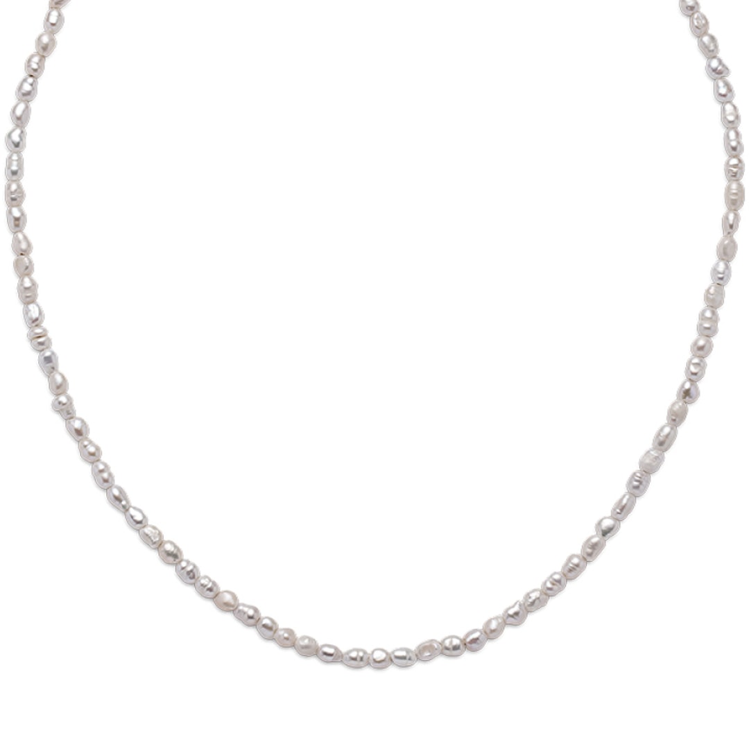 Paul Hewitt Charm-Halskette Pearl Marinium Ocean Steel Silbrig