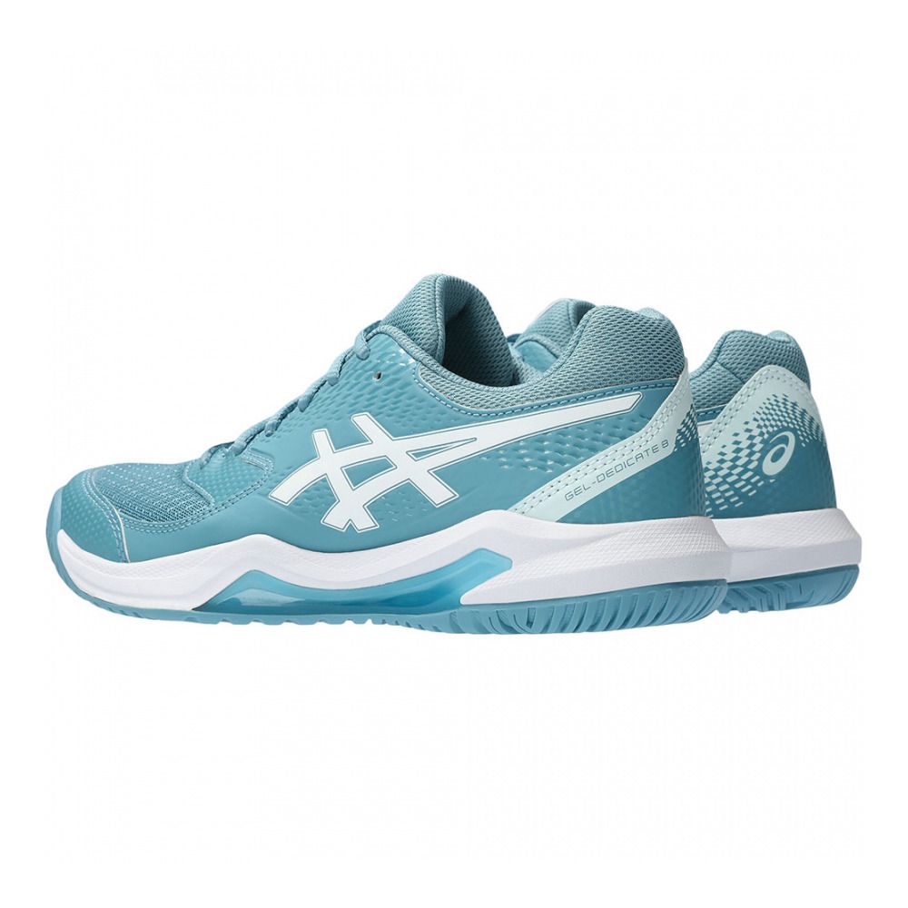 Asics GEL-DEDICATE 8 - Chaussures de tennis Femme gris blue/white