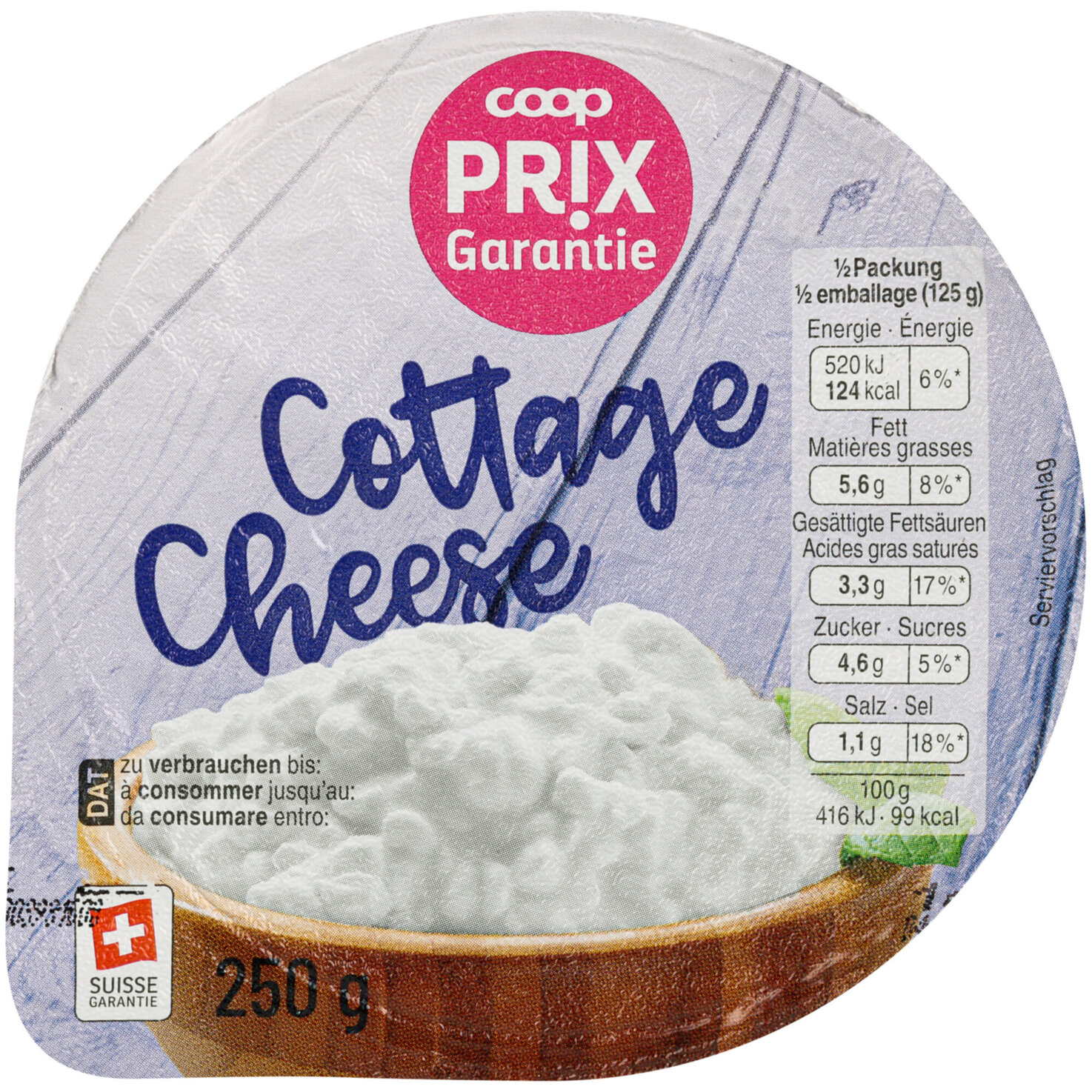 Prix Garantie Hüttenkäse Nature