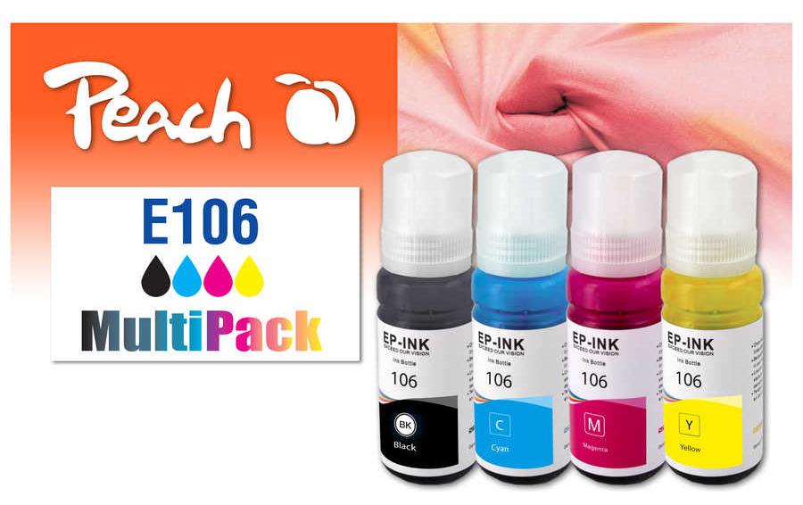 Tinte Canon CISS 106 Multi-Pack C, M, Y, BKDruckerpatrone: Schwarz, Cyan, Magenta, Gelb