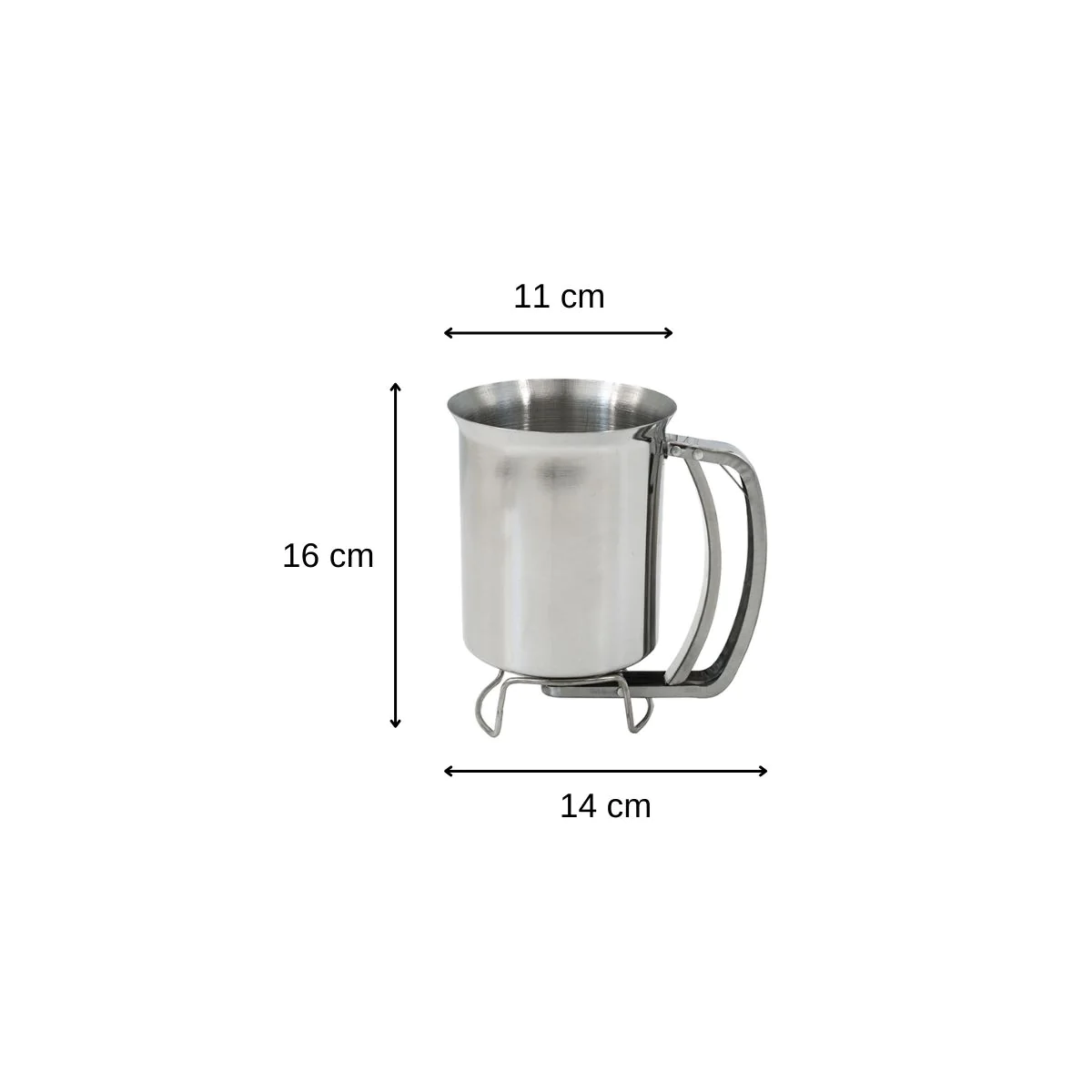 Verseur de pâte à gâteau en inox Zenker