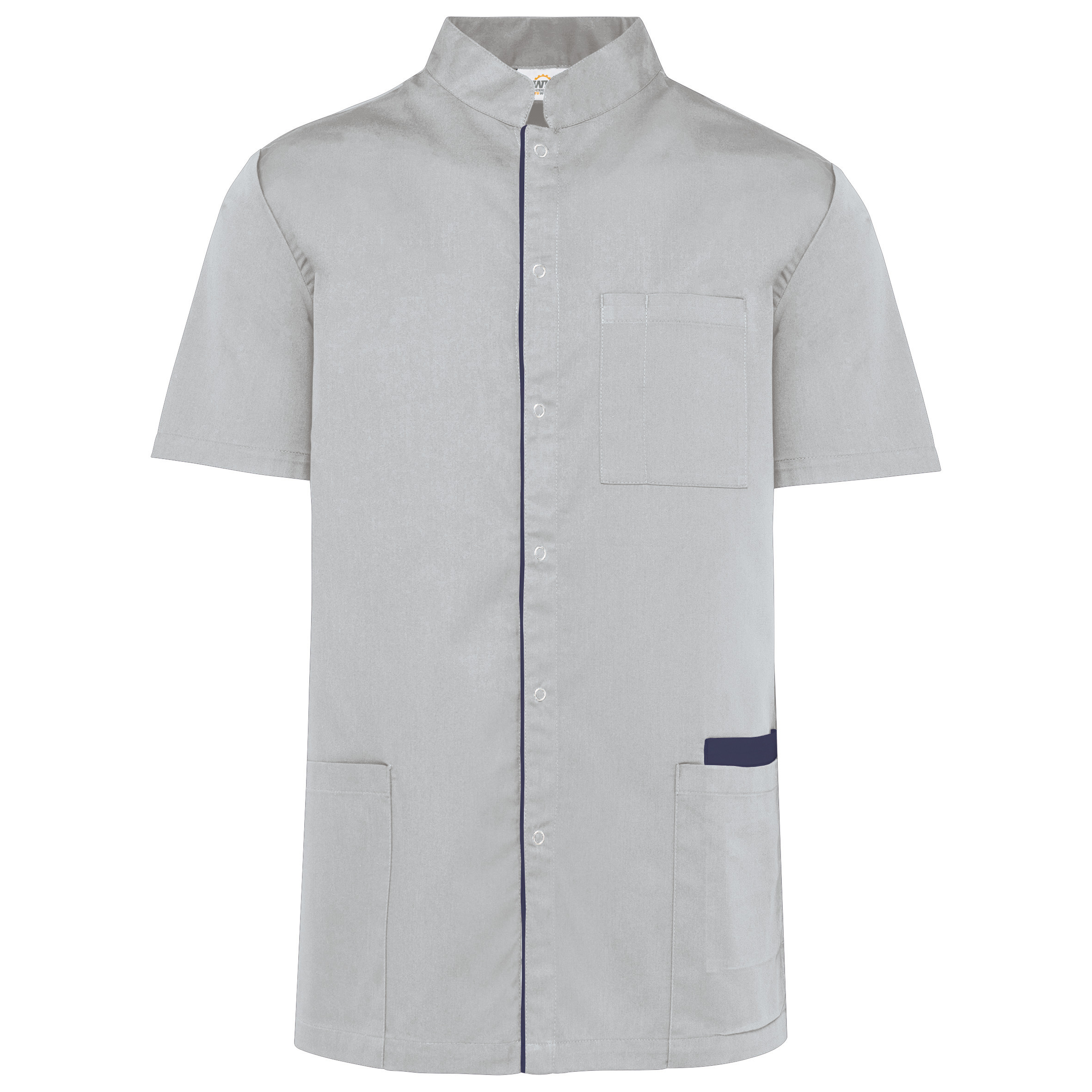 WK. Designed To Work WK505 - Blouse polycoton avec boutons-pression homme