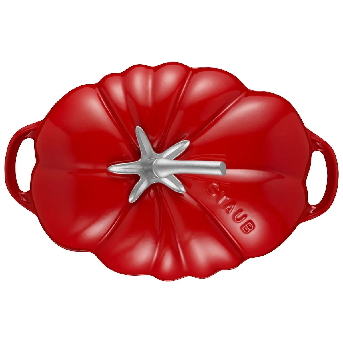 Staub braadpan Tomaat Kersenrood 25 cm / 3 L